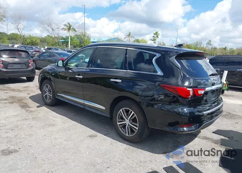 2017 Infiniti Qx60 из США, поврежденный, VIN 5N1DL0MN1HC501922
